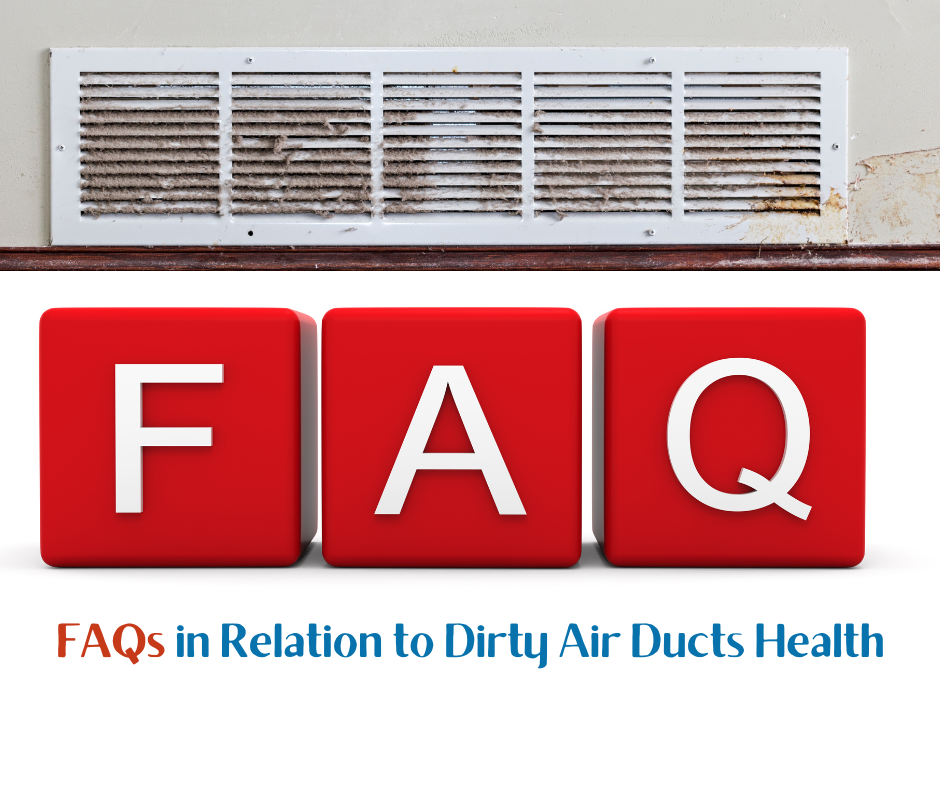 FAQ in relation to Dirty Air Ducts health